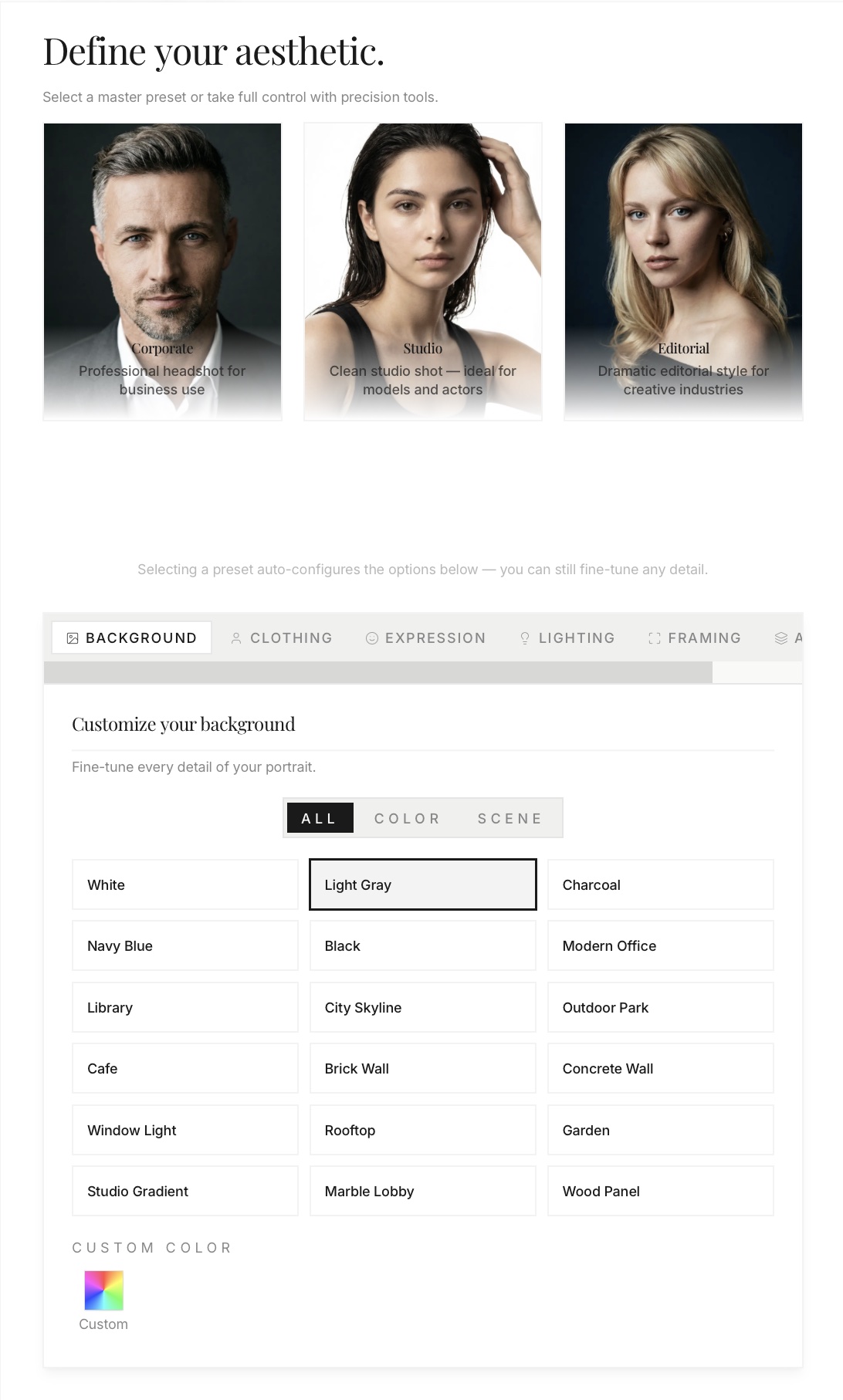 Take Creative Control